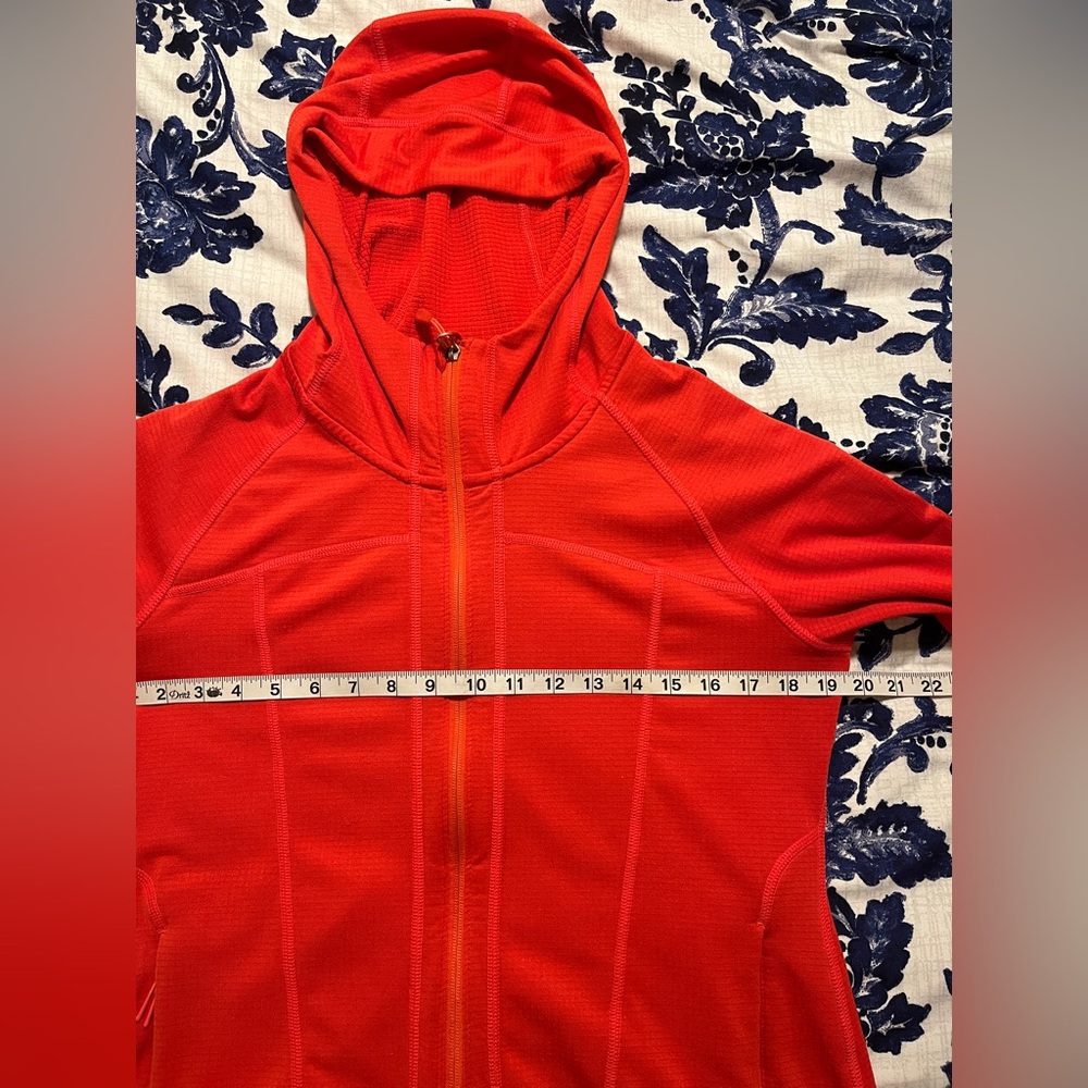 Eddie Bauer First Ascent grid fleece full zip hoodie - Picture 7 of 8